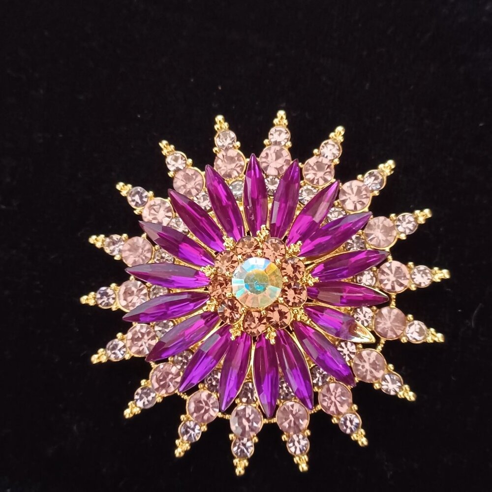 Purple Rhinestone Star - Picture 2 of 5